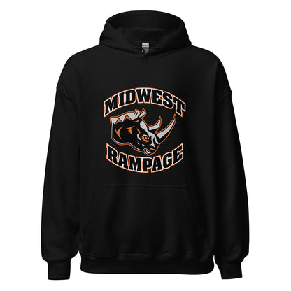 Classic | Hoodie | Midwest Rampage | Crest Logo
