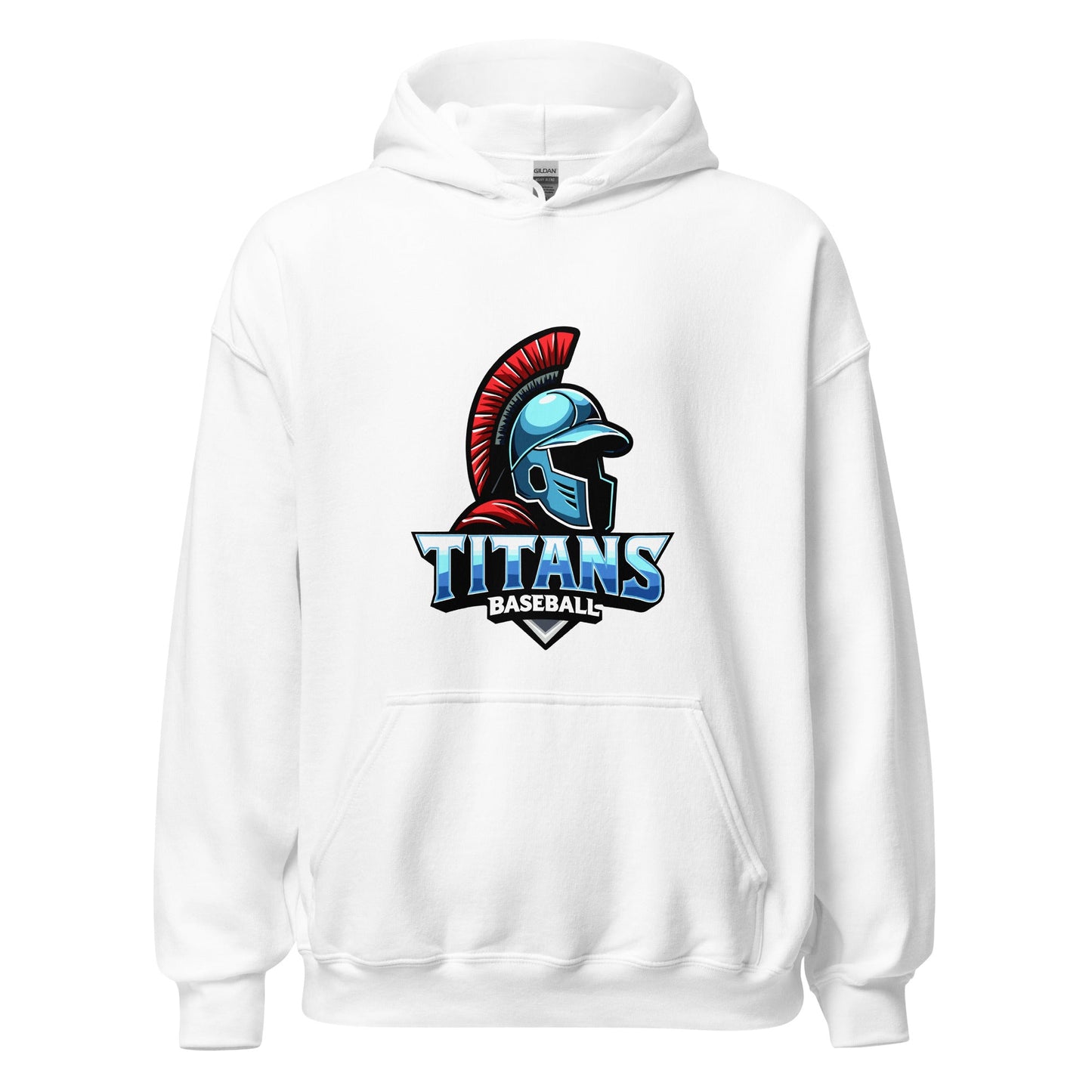 Classic | Hoodie | Mighty Titans Baseball | Crest Logo