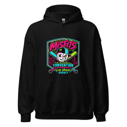 Classic | Hoodie | Misfits Baseball | Shield Logo