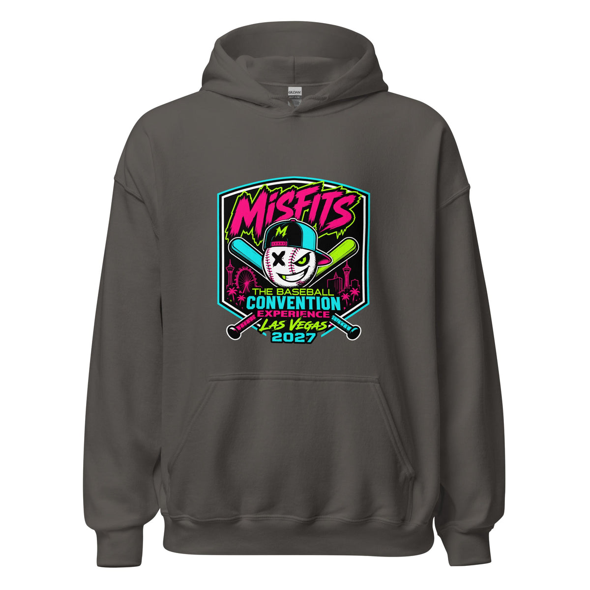 Classic | Hoodie | Misfits Baseball | Shield Logo