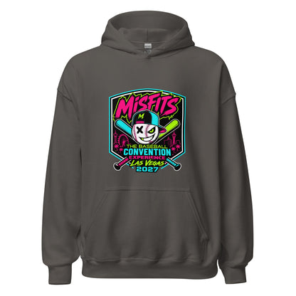 Classic | Hoodie | Misfits Baseball | Shield Logo