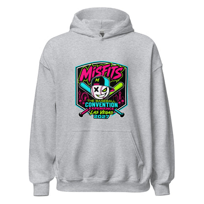Classic | Hoodie | Misfits Baseball | Shield Logo