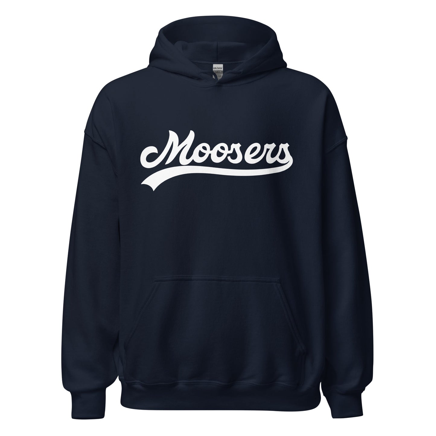 Classic | Hoodie | Moosers | Athletic Script Logo