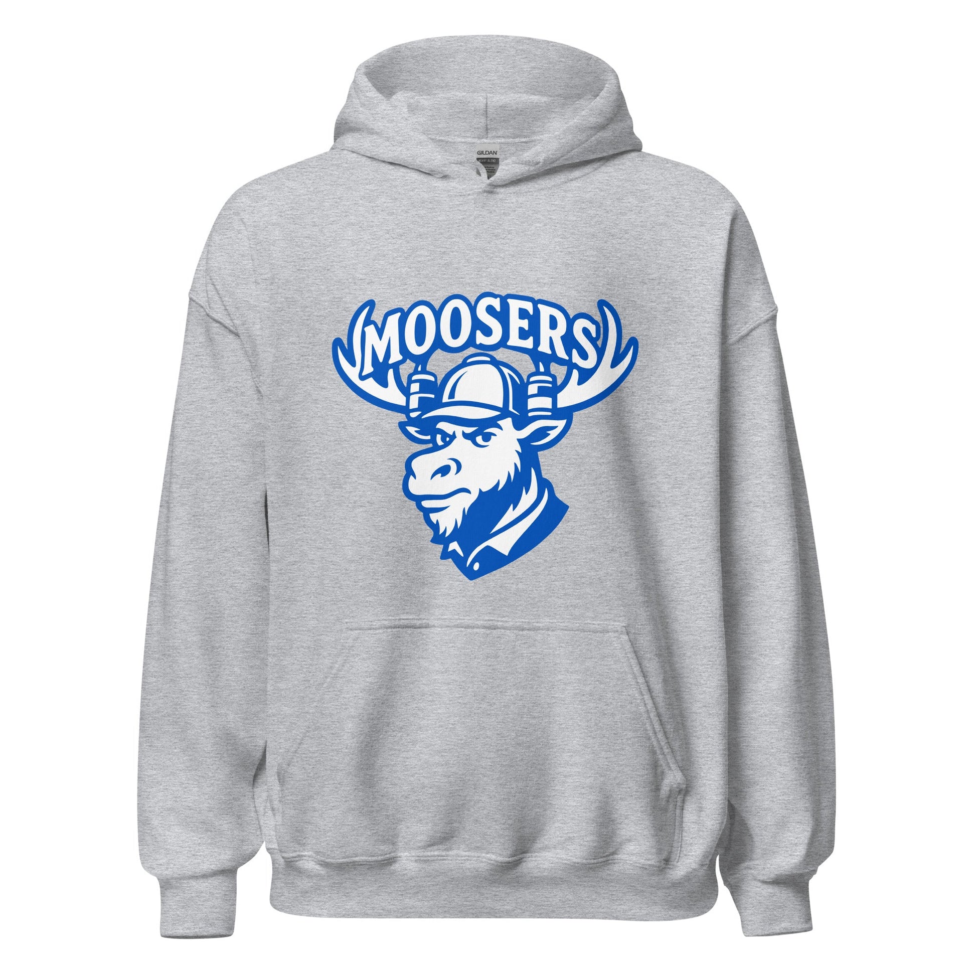 Classic | Hoodie | Moosers | Mascot Logo
