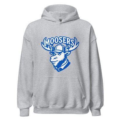 Classic | Hoodie | Moosers | Mascot Logo