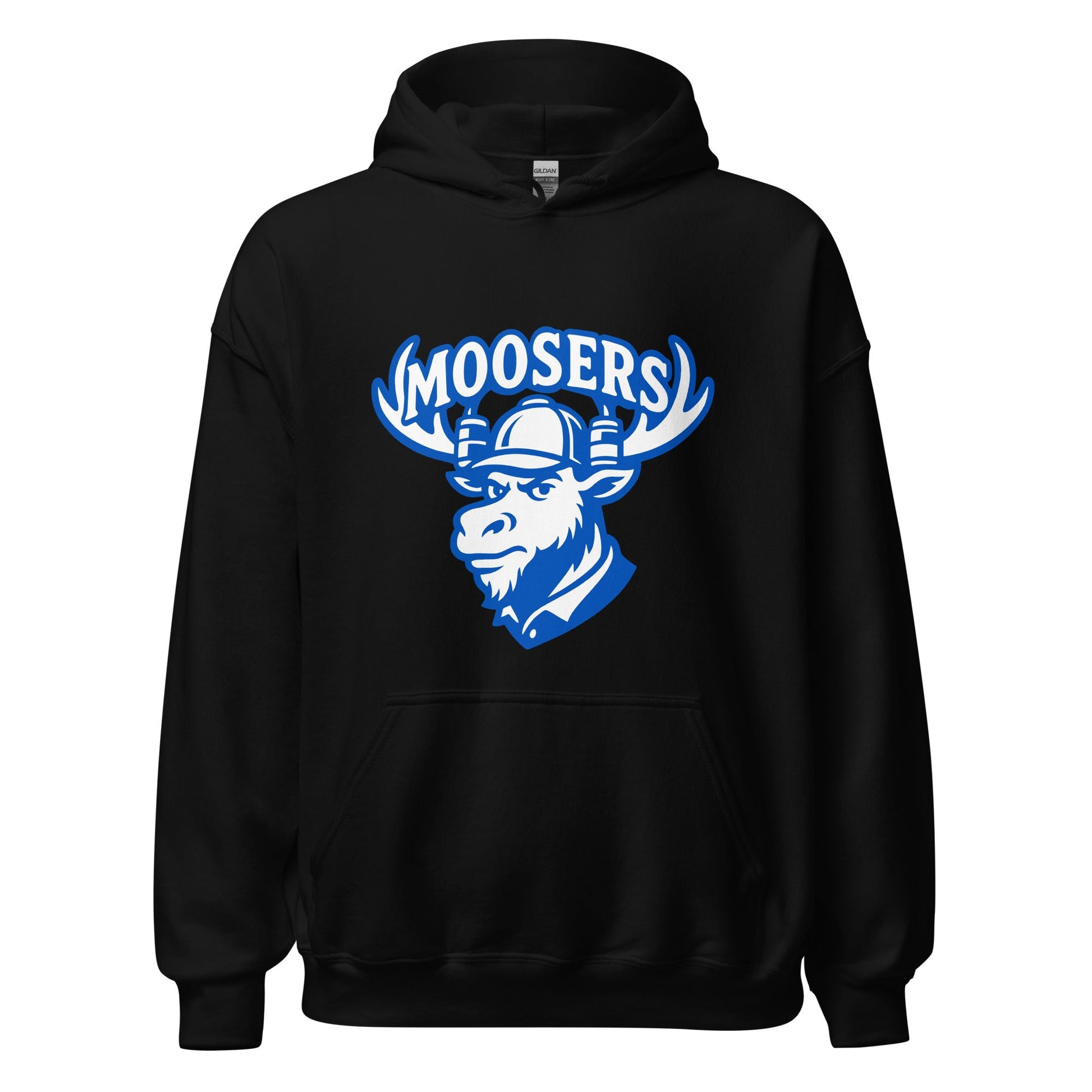 Classic | Hoodie | Moosers | Mascot Logo