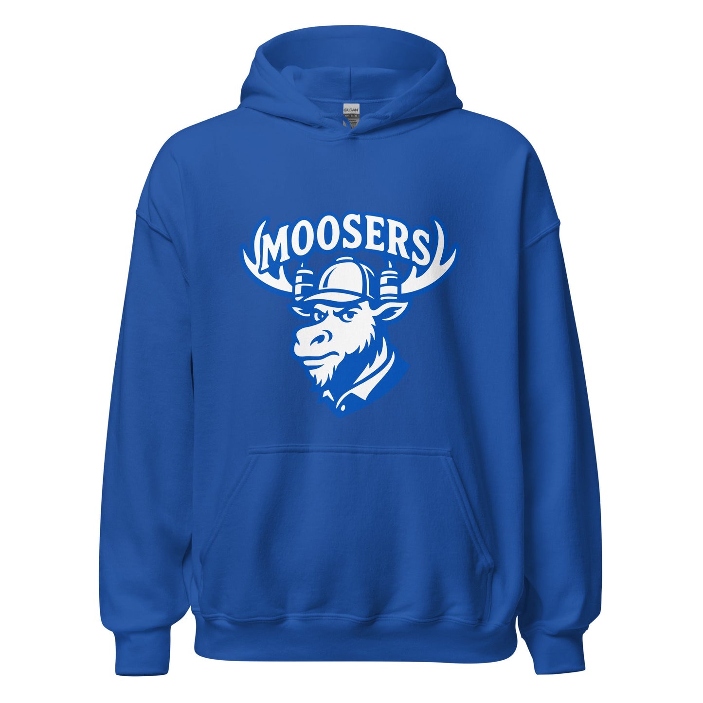 Classic | Hoodie | Moosers | Mascot Logo
