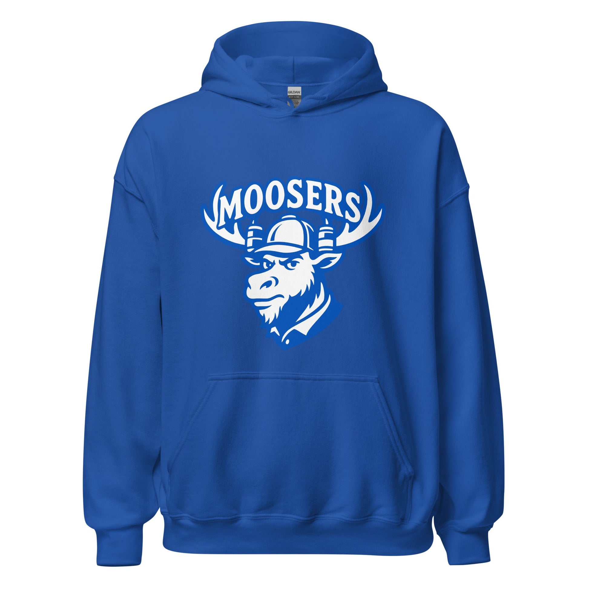 Classic | Hoodie | Moosers | Mascot Logo