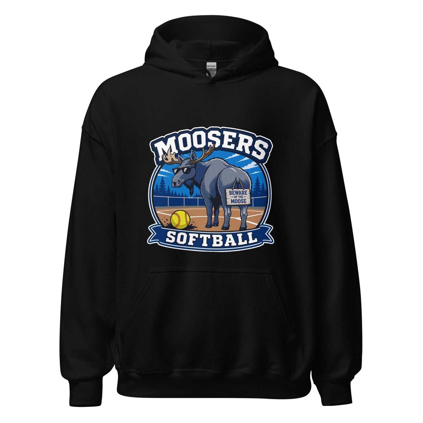 Classic | Hoodie | Moosers | Moose Diamond Mark Logo
