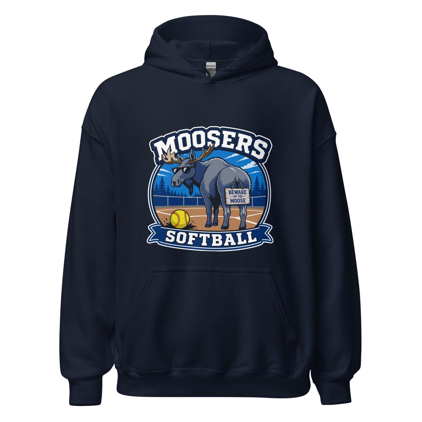 Classic | Hoodie | Moosers | Moose Diamond Mark Logo
