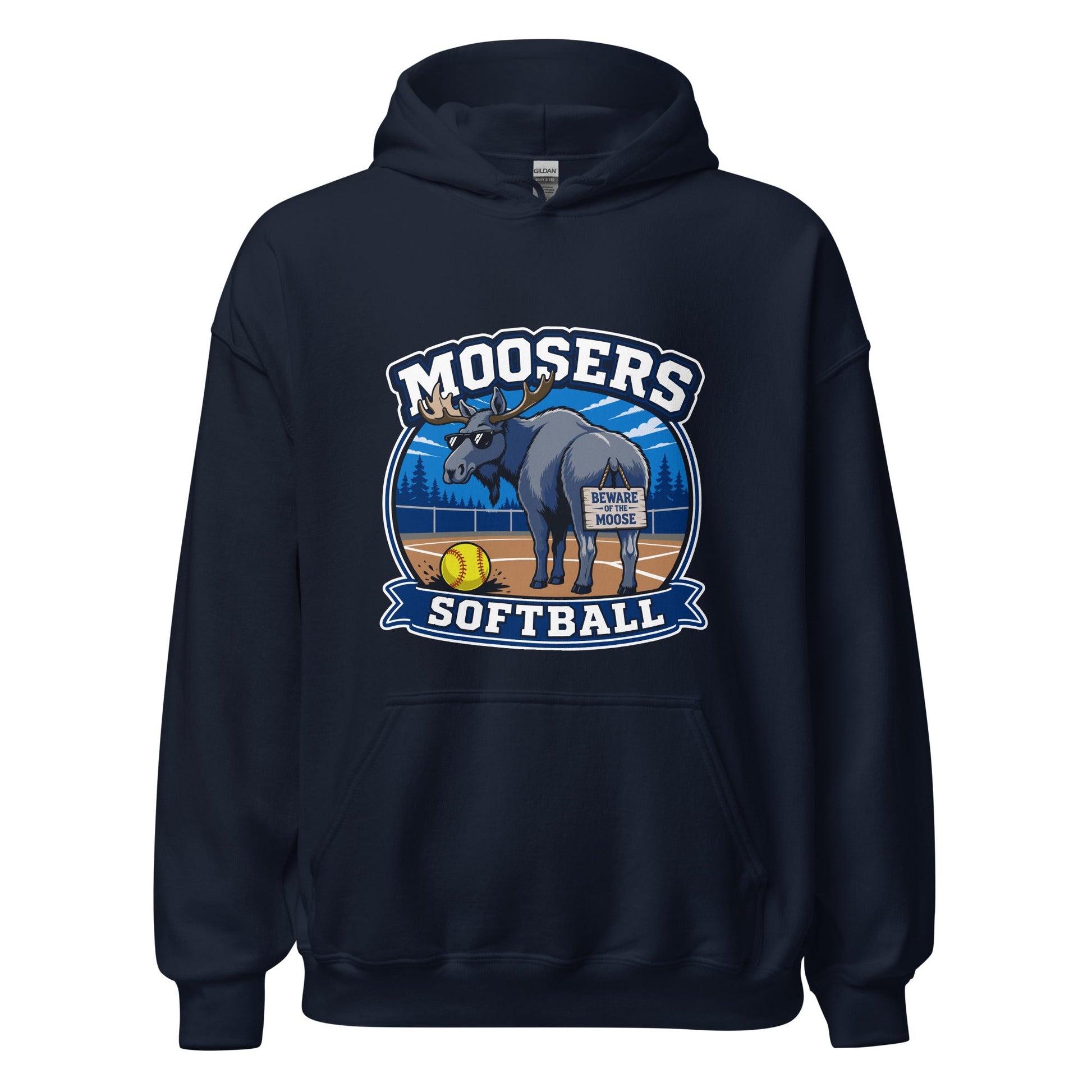 Classic | Hoodie | Moosers | Moose Diamond Mark Logo
