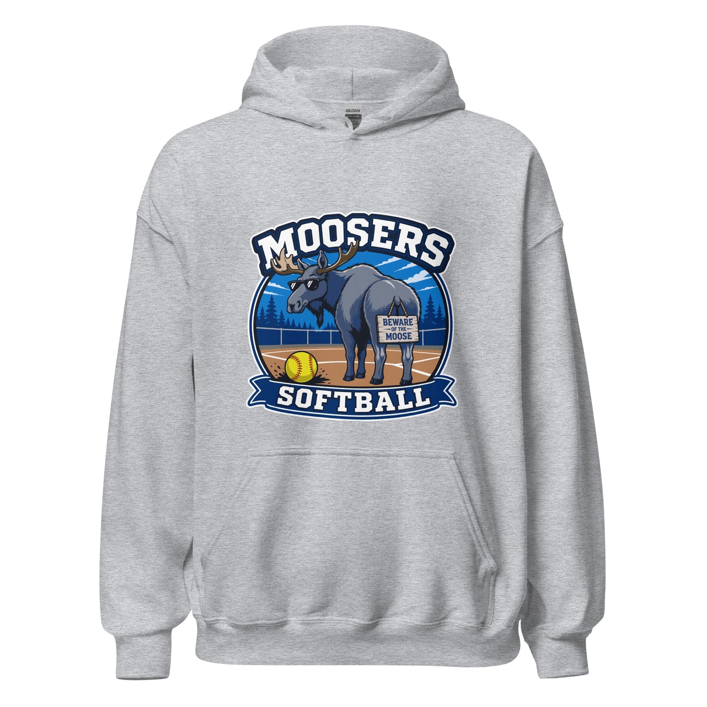 Classic | Hoodie | Moosers | Moose Diamond Mark Logo