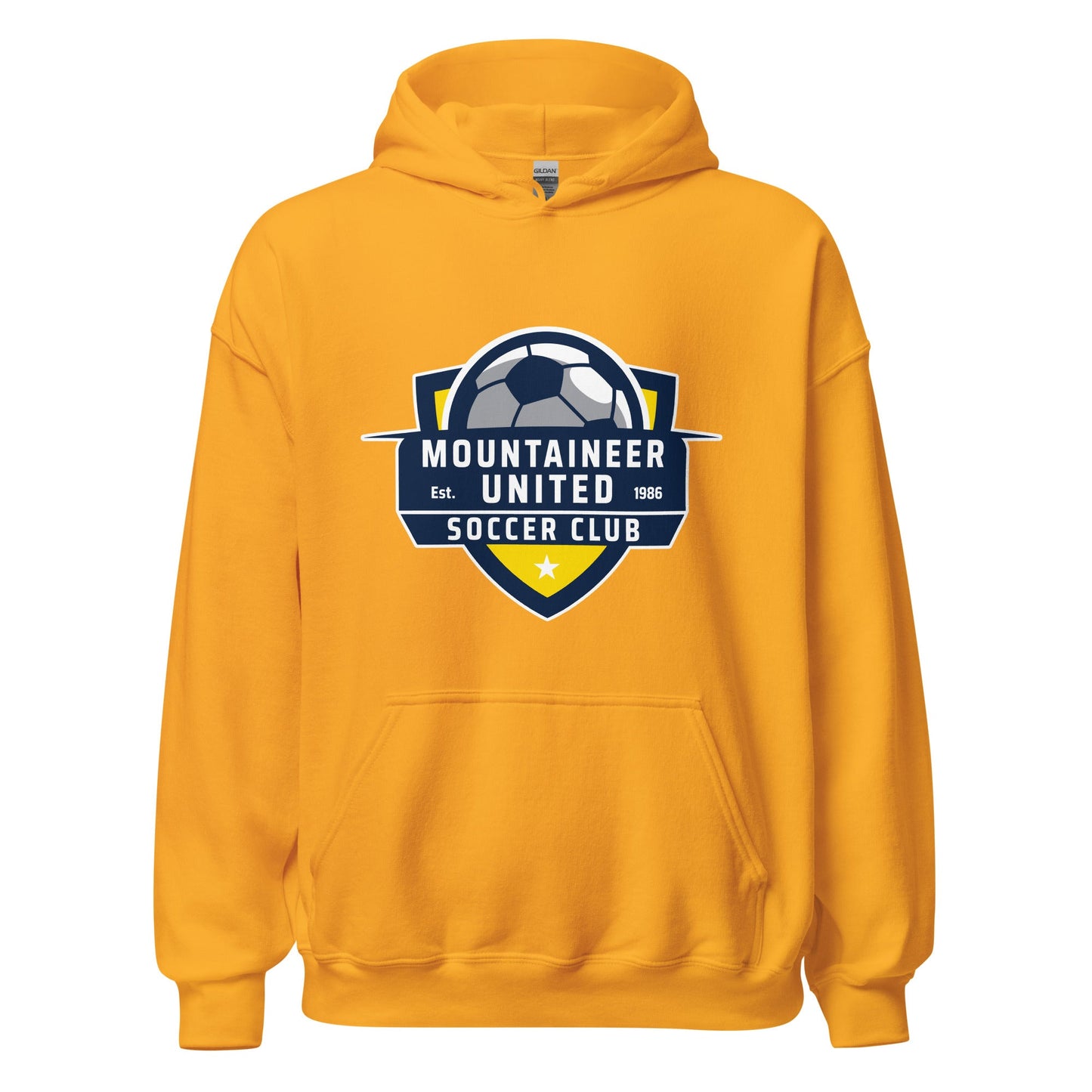Classic | Hoodie | Mountaineer United Soccer Club | Alpine Crest Logo