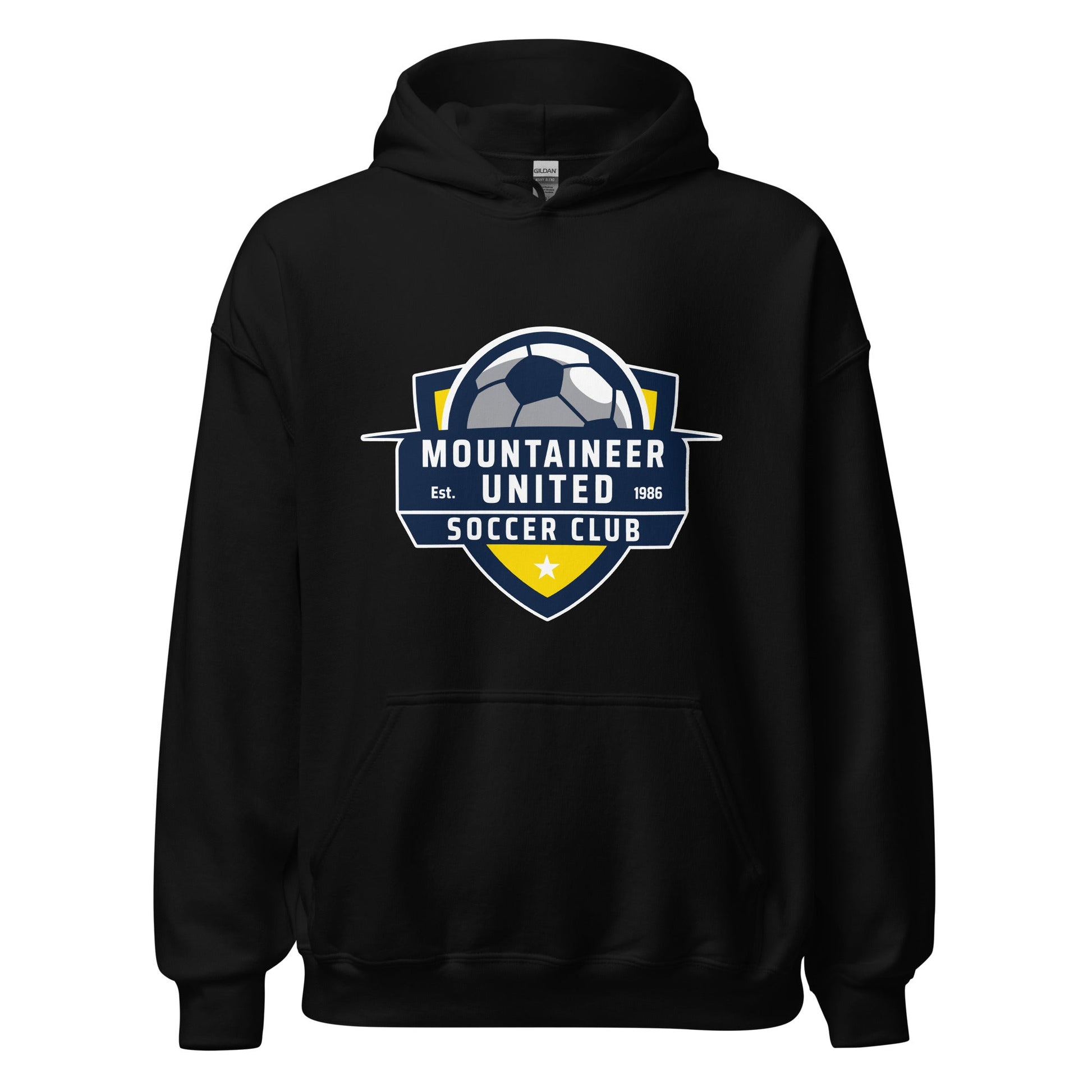 Classic | Hoodie | Mountaineer United Soccer Club | Alpine Crest Logo