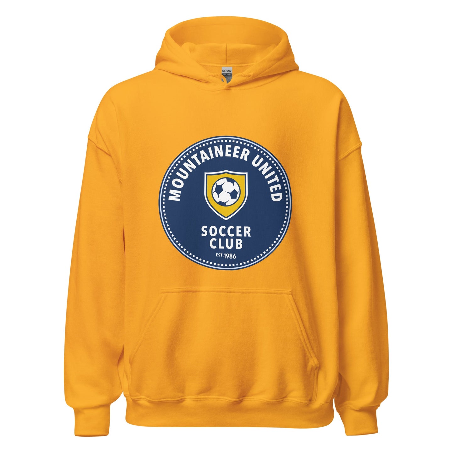 Classic | Hoodie | Mountaineer United Soccer Club | Badge Logo