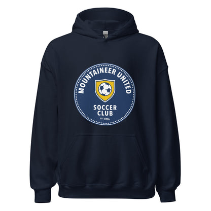 Classic | Hoodie | Mountaineer United Soccer Club | Badge Logo