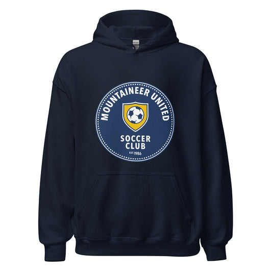 Classic | Hoodie | Mountaineer United Soccer Club | Badge Logo