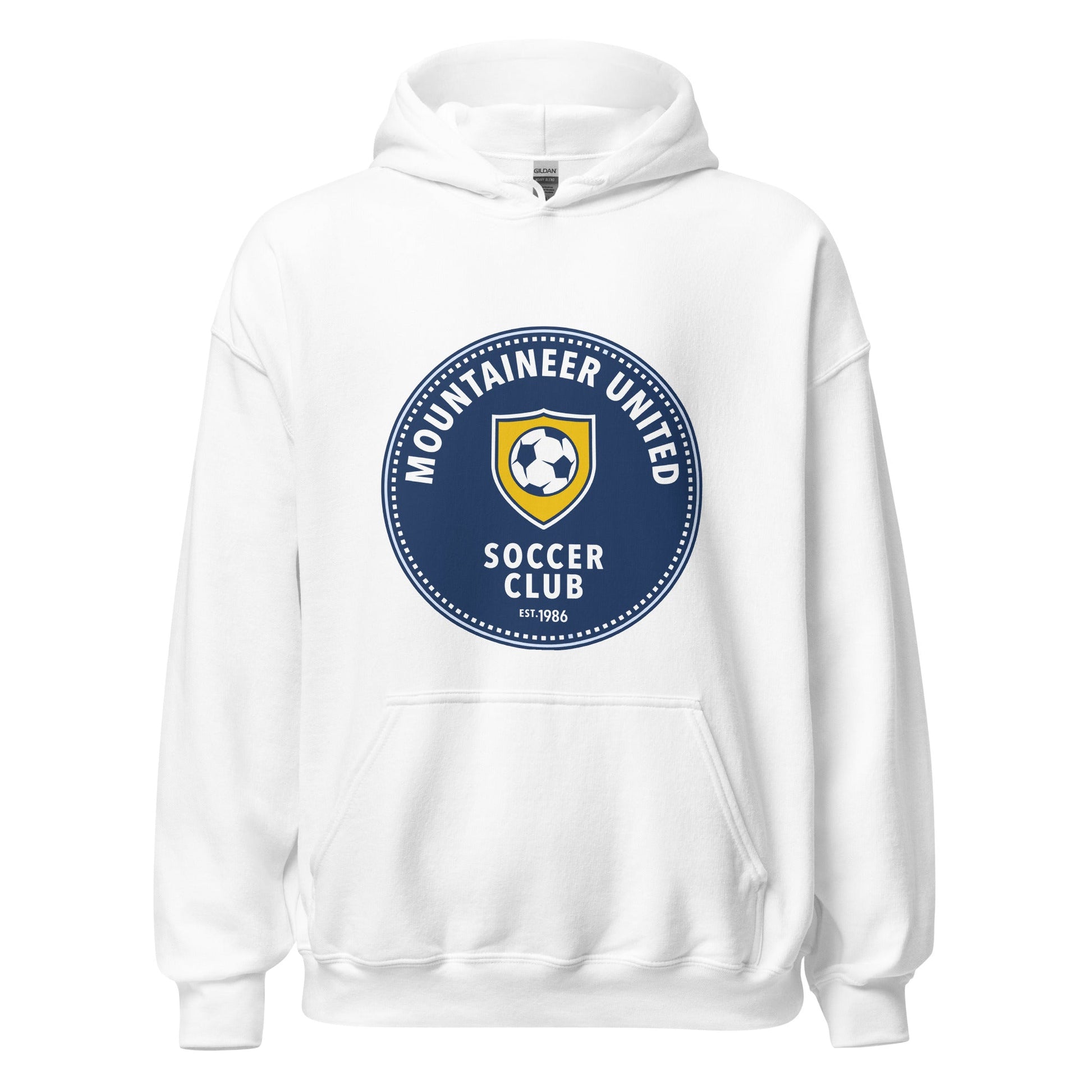 Classic | Hoodie | Mountaineer United Soccer Club | Badge Logo