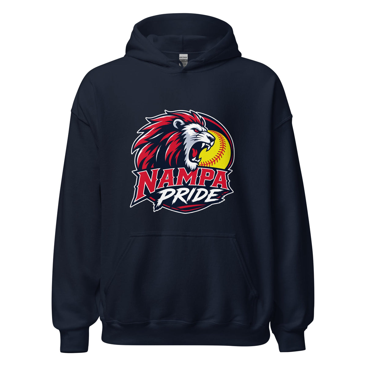 Classic | Hoodie | Nampa Pride | Lion Crest Logo