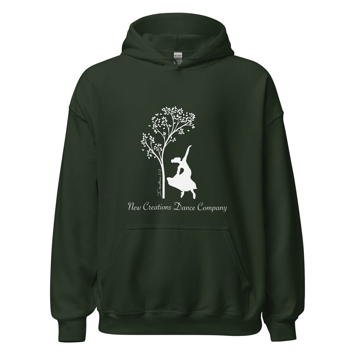 Classic | Hoodie | New Creations Dance Company | Alt Logo