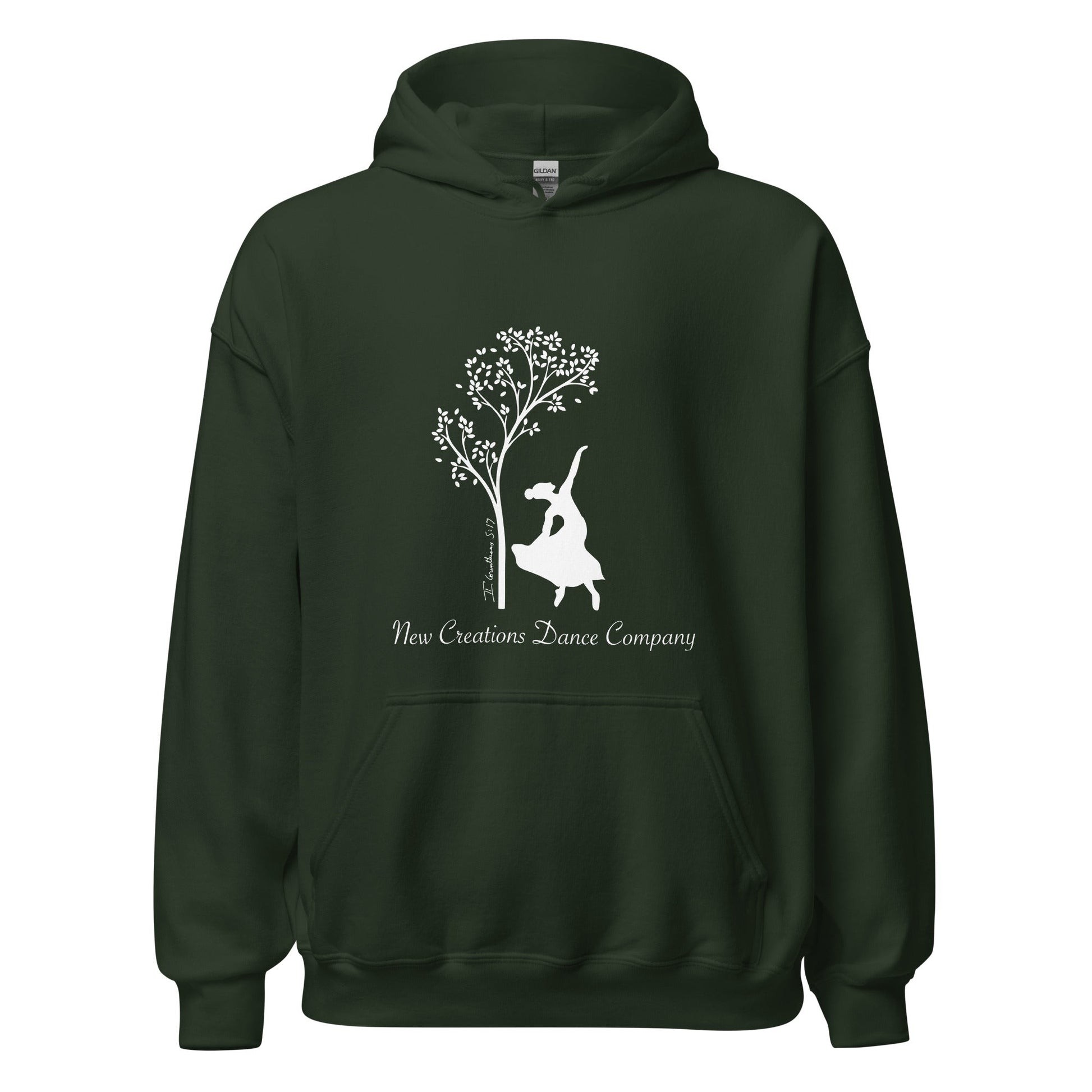 Classic | Hoodie | New Creations Dance Company | Alt Logo