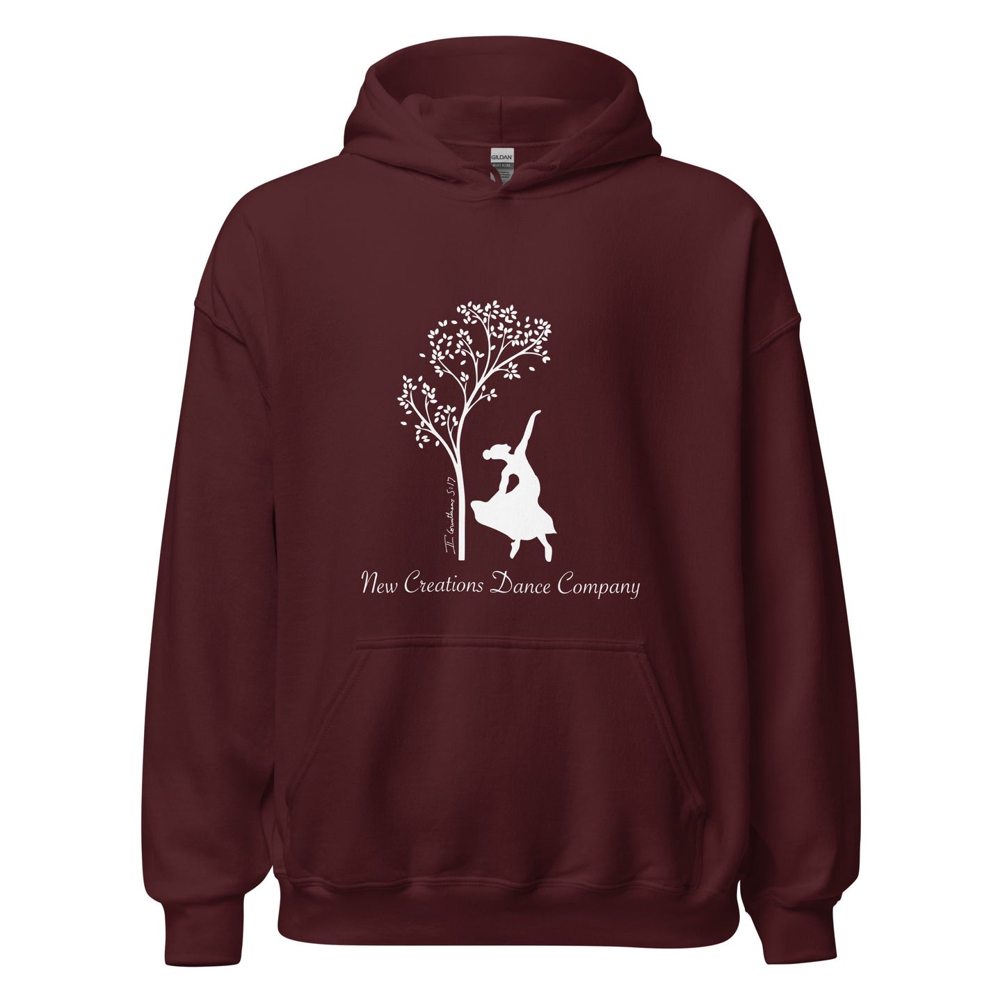 Classic | Hoodie | New Creations Dance Company | Alt Logo