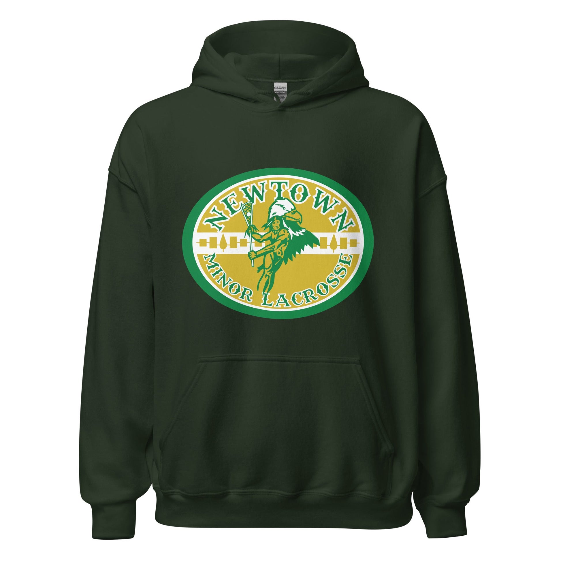 Classic | Hoodie | Newtown Minor Lacrosse | Emblem Logo