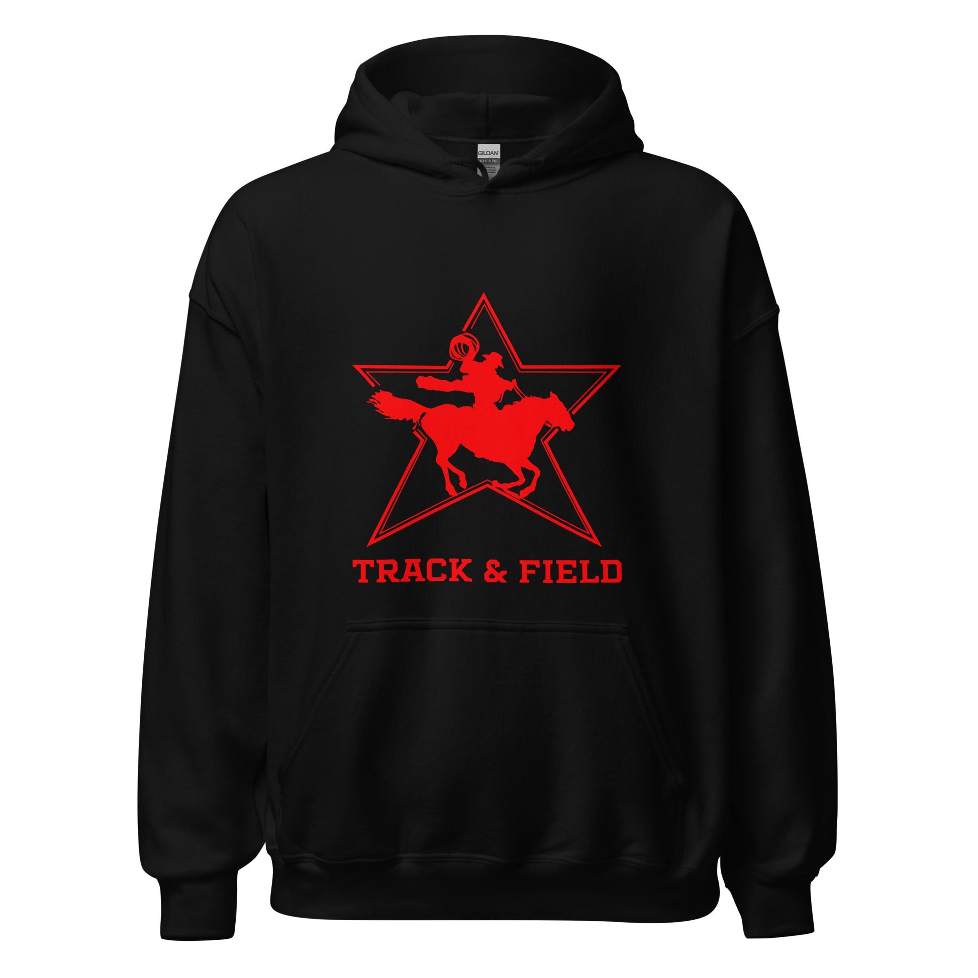 Classic | Hoodie | North Lake Track and Field | Cowboy T&F Logo