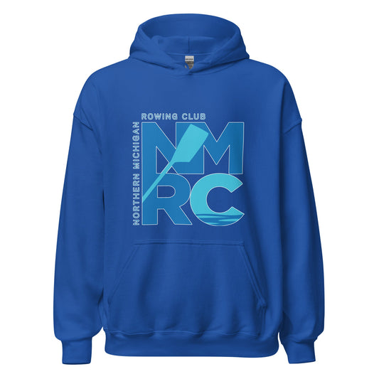 Classic | Hoodie | Northern Michigan Rowing | Modern Script Logo