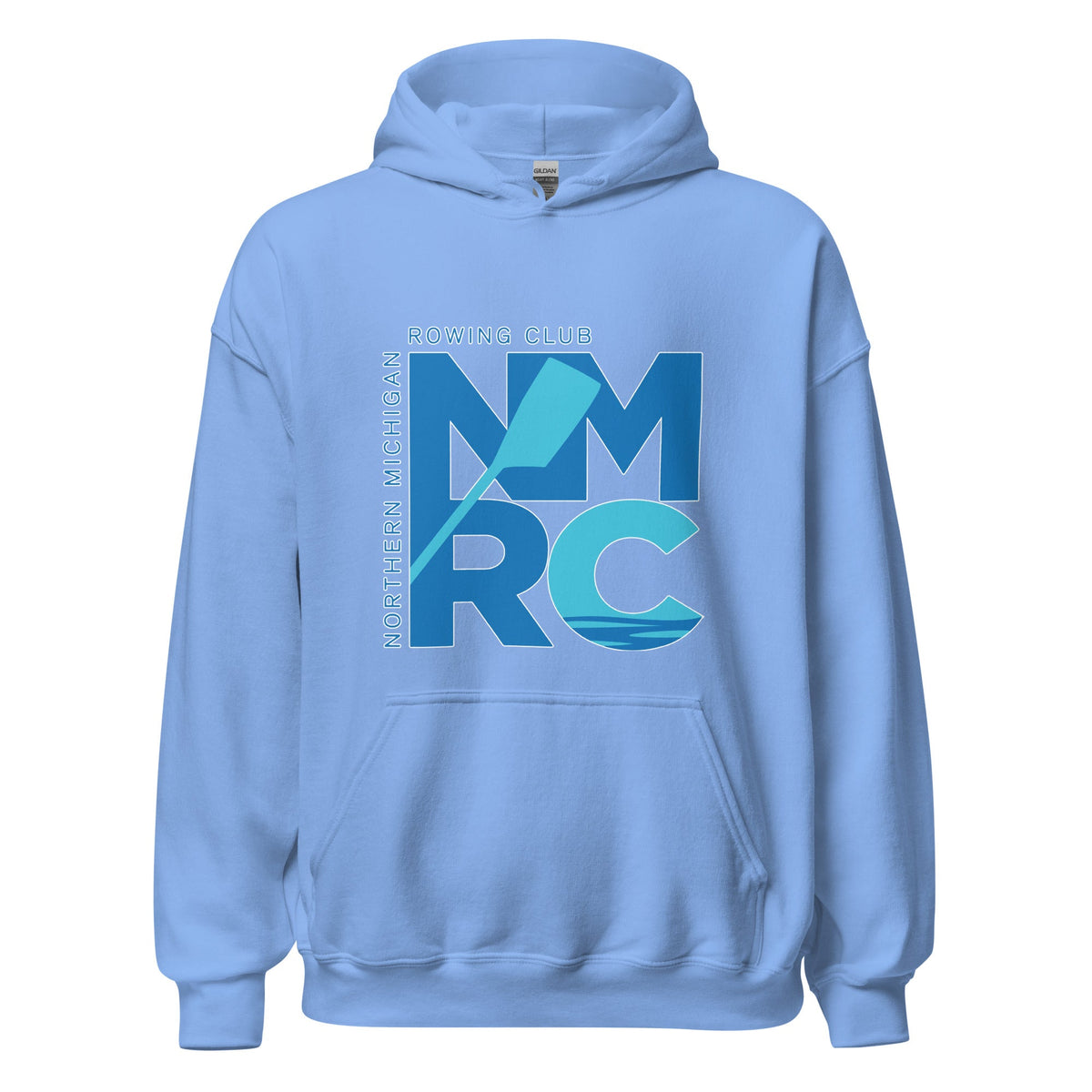 Classic | Hoodie | Northern Michigan Rowing | Modern Script Logo