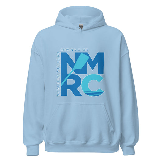 Classic | Hoodie | Northern Michigan Rowing | Modern Script Logo