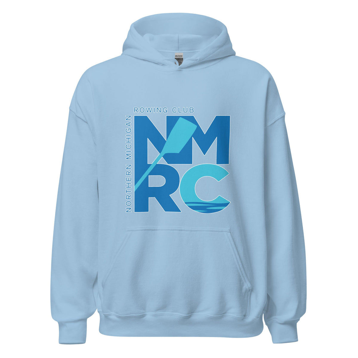 Classic | Hoodie | Northern Michigan Rowing | Modern Script Logo