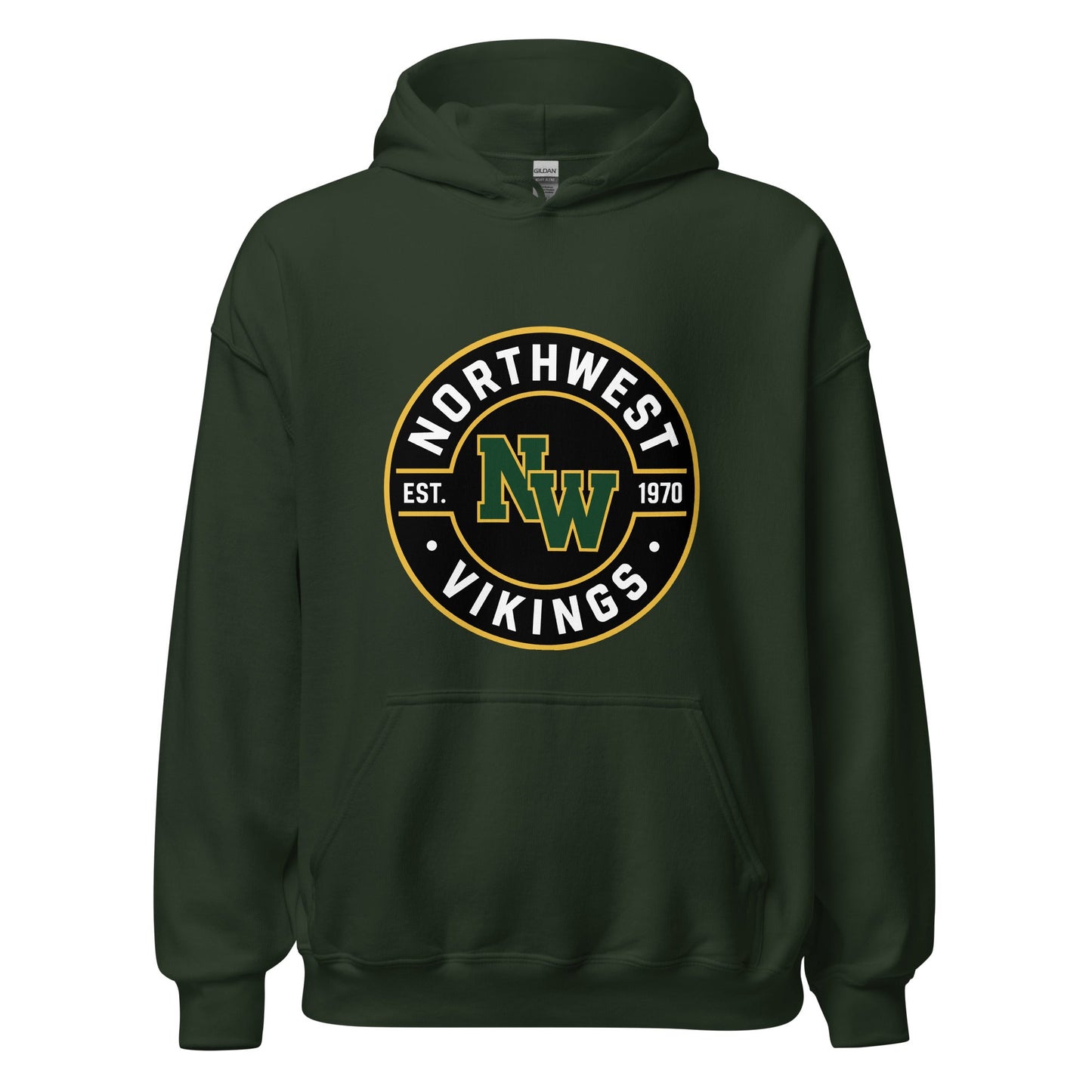 Classic | Hoodie | Northwest High School | Badge Logo
