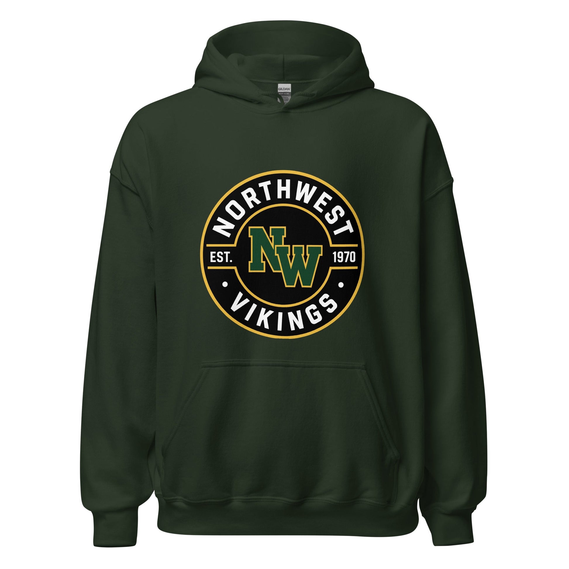 Classic | Hoodie | Northwest High School | Badge Logo