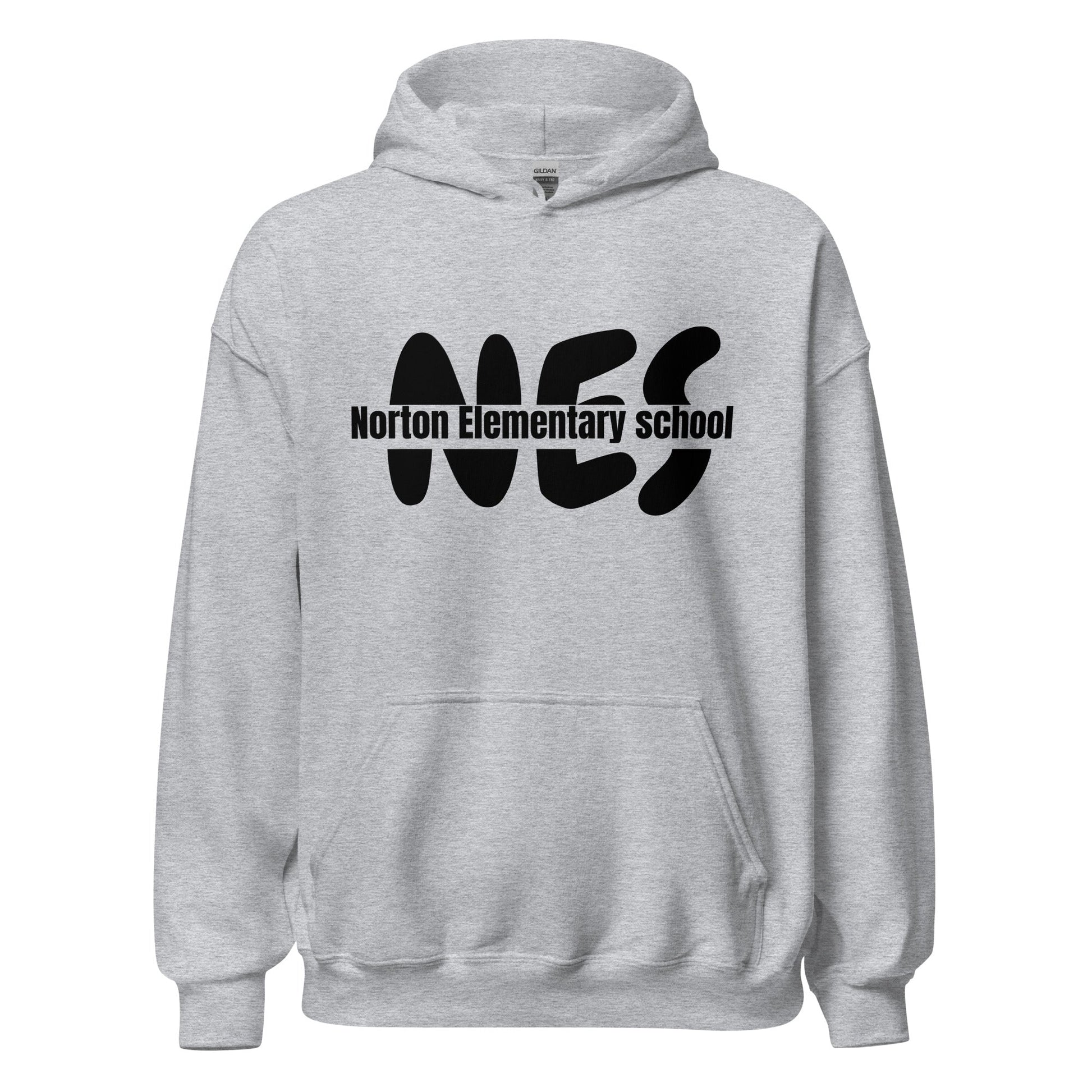 Classic | Hoodie | Norton Elementary School | NES Script Logo