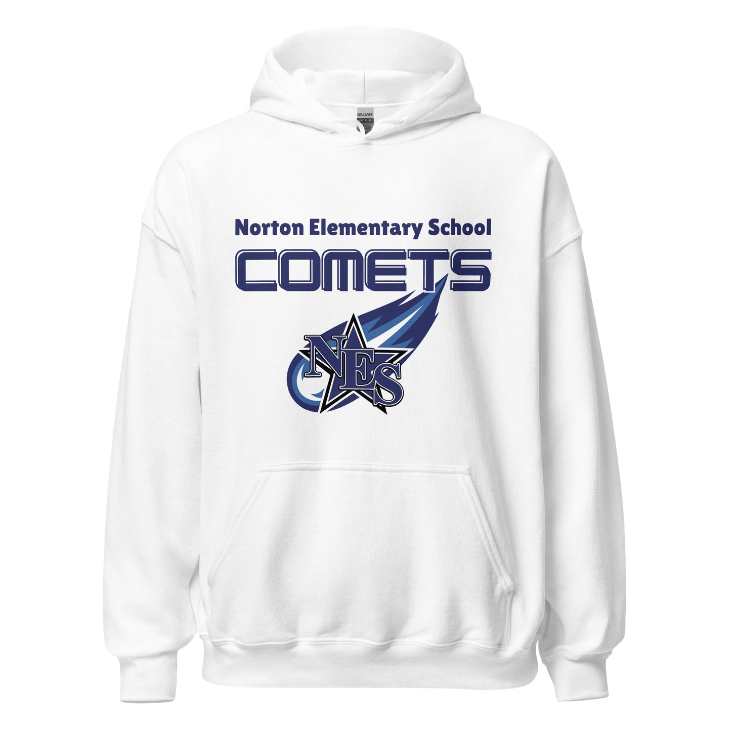 Classic | Hoodie | Norton Elementary School | Space Script Logo