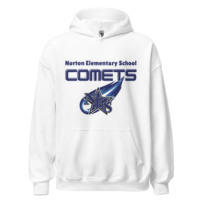Classic | Hoodie | Norton Elementary School | Space Script Logo