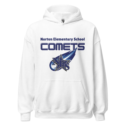 Classic | Hoodie | Norton Elementary School | Space Script Logo