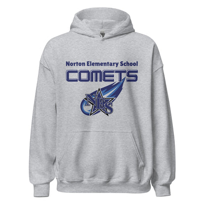 Classic | Hoodie | Norton Elementary School | Space Script Logo