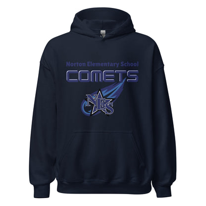 Classic | Hoodie | Norton Elementary School | Space Script Logo