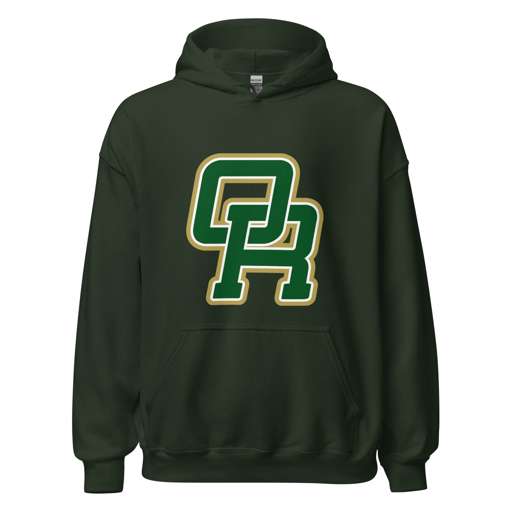 Classic | Hoodie | Oakridge Flag Football | Varsity Interlock Logo