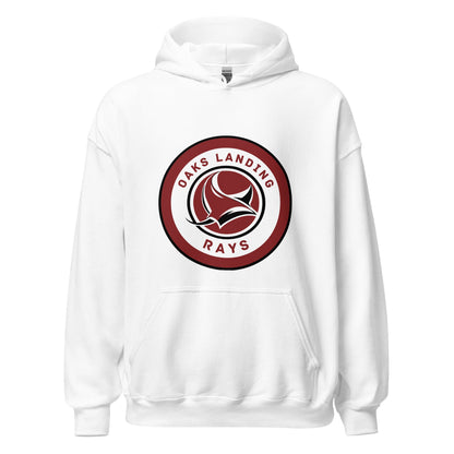 Classic | Hoodie | OAKS LANDING RAYS | Badge Logo