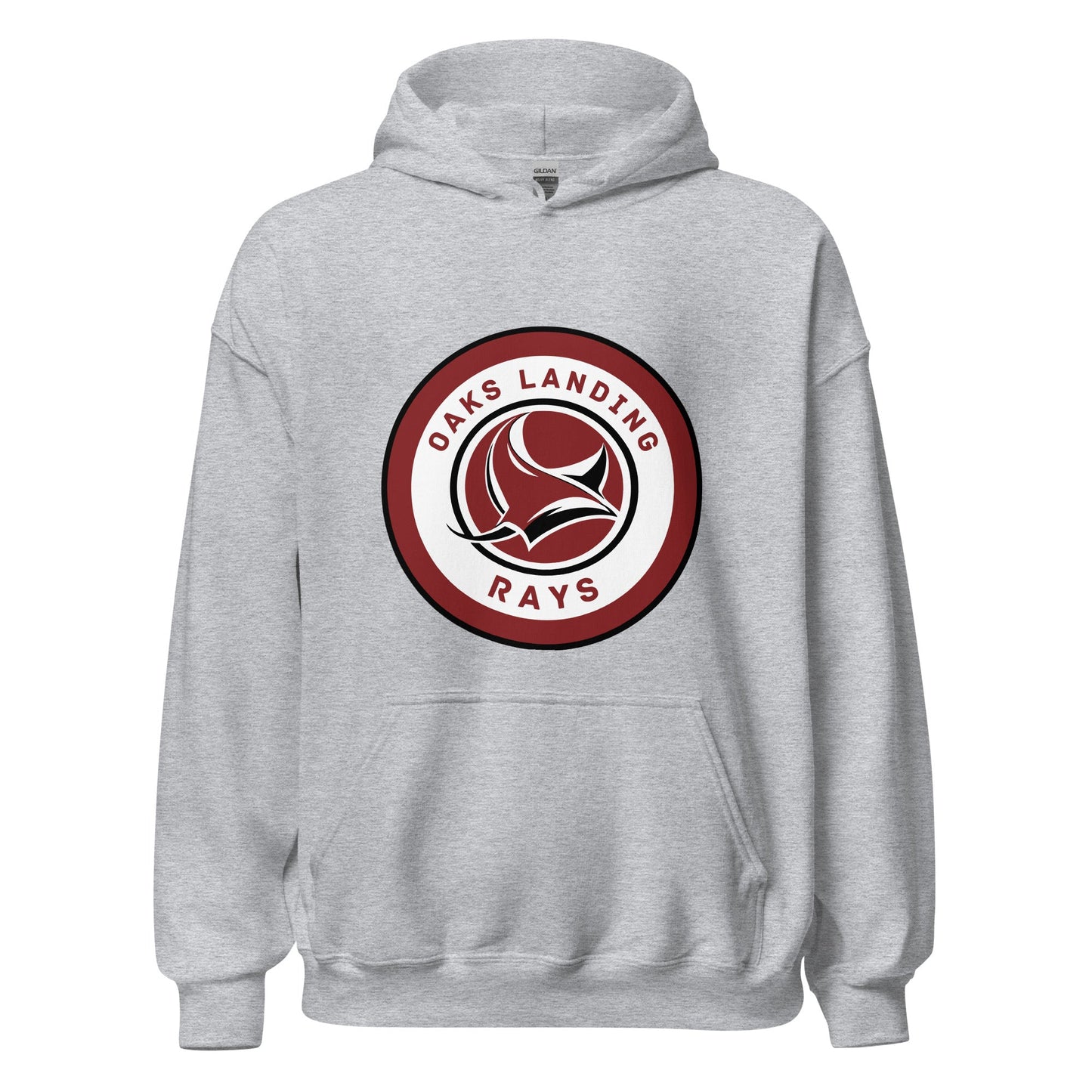 Classic | Hoodie | OAKS LANDING RAYS | Badge Logo