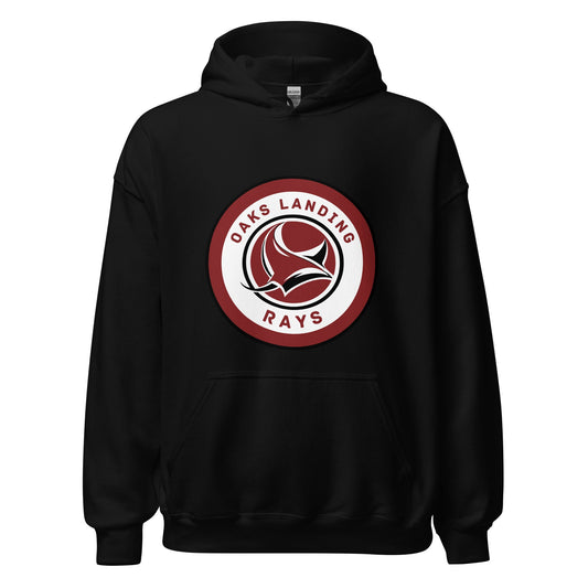 Classic | Hoodie | OAKS LANDING RAYS | Badge Logo
