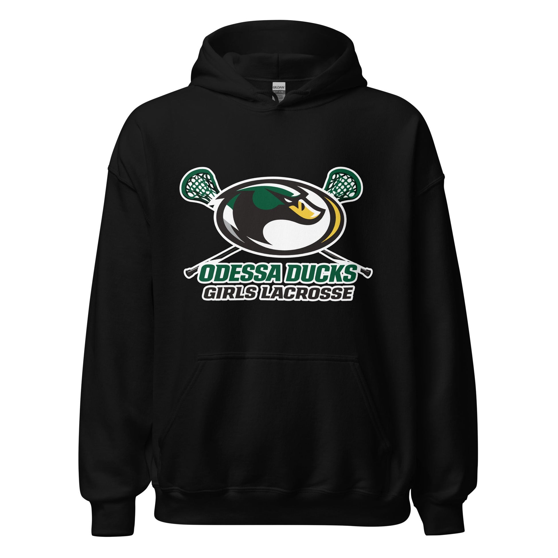 Classic | Hoodie | Odessa Girls Lacrosse | Duck Sticks Logo