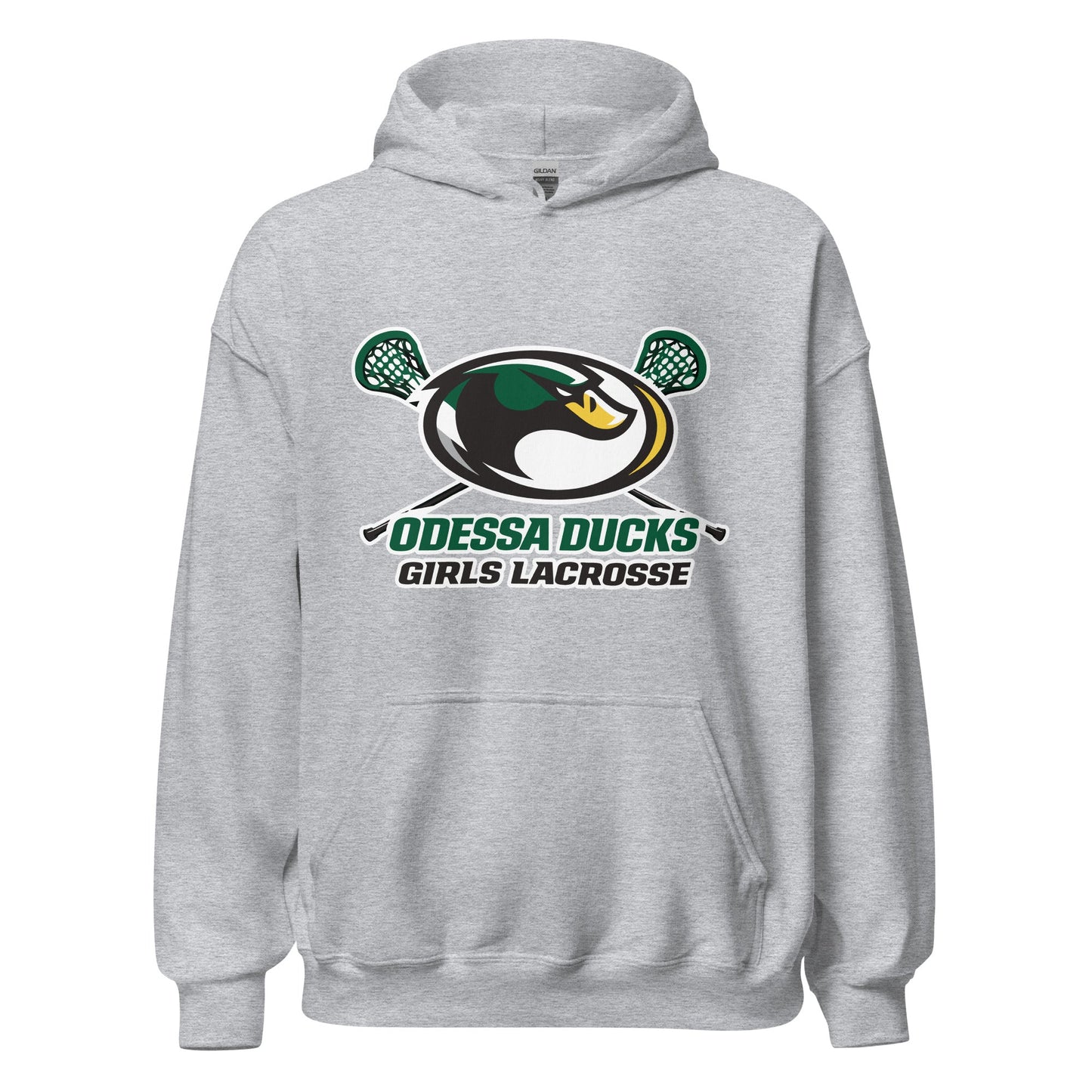 Classic | Hoodie | Odessa Girls Lacrosse | Duck Sticks Logo