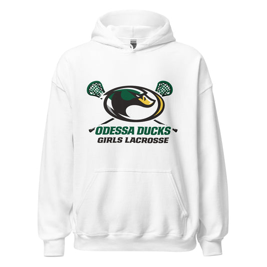 Classic | Hoodie | Odessa Girls Lacrosse | Duck Sticks Logo