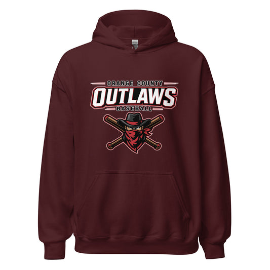 Classic | Hoodie | Orange County Outlaws | Vanguard Logo