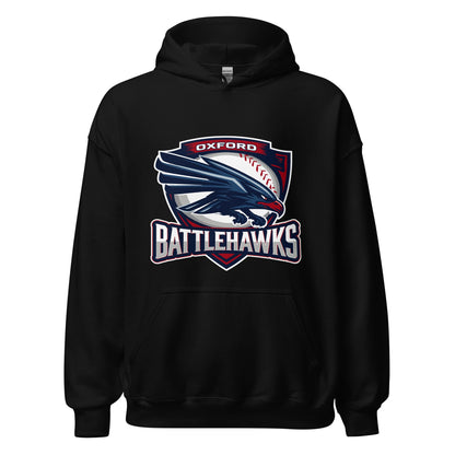 Classic | Hoodie | Oxford Battlehawks 13U | Badge Logo