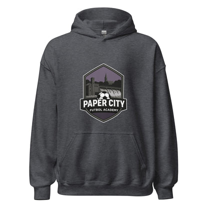 Classic | Hoodie | Paper City Futbol Academy | Vanguard Shield Logo